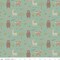 Fabric Riley Blake Pine Woodland Creatures Designer Flannel by the Quarter Yard F16023-PINE